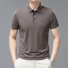 短袖男POLO衫宽松休闲夏季宽松时尚百搭半袖男士上衣QP1618-P63，男装Polo衫，星座1105-3