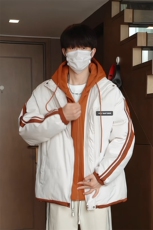特批P75无差价冬季深度库存10W件贴标假两件连帽棉衣外套男M2915，男装棉衣，电商A001-1