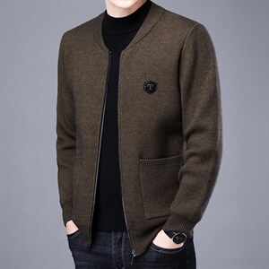 LB1820男式2023秋冬新款长袖毛衣开衫青年休闲外套P108,男装针织衫/毛衣,电商B360