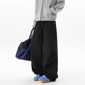 8XL-M春夏美式工装裤子大码冲锋裤休闲直筒褶皱伞兵裤KZ1950/P48图片