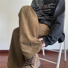 2026秋季新款灯芯绒美式复古宽松休闲裤B315-K908-特p40控78，男装休闲裤，电商B315