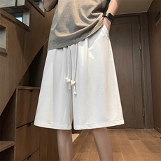 夏冰丝短裤男设计感美式篮球宽松抽绳休闲五分裤XZ514-2-1528-P38，男装牛仔裤，星座514-2(原B239)
