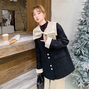 2025年冬季小香风90羽绒服210-6395-P255-K378中长款图片