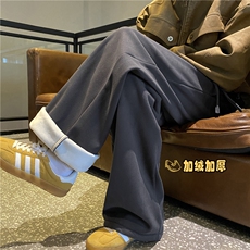 冬季新款德绒保暖加绒加厚宽松百搭休闲裤B315-K878JR-p55控78，男装休闲裤，电商B315
