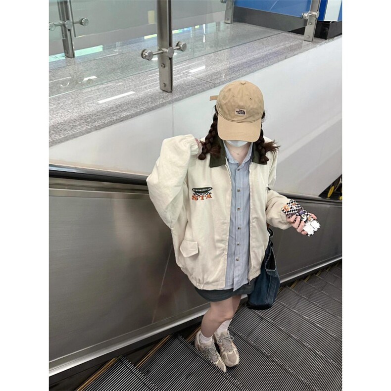 网络图现货高品质水洗情侣夹克R5299-P65图片