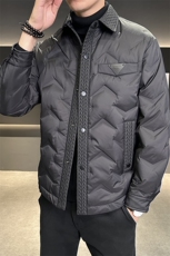 标M517-P168冬季新款拼接款衬衫领羽绒服，男装衬衫，星座703-1