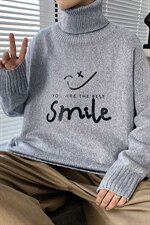 ！冬季男士高领毛衣加厚保暖百搭针织衫学生毛线衣GM605P55，男装针织衫/毛衣，电商B220