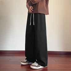 潮流弯刀裤男士休闲直筒长裤K1123P45，男装休闲裤，电商D325