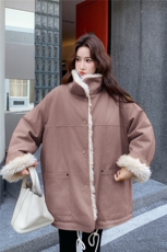 【上就能卖】大量不缺货转化好时尚保暖派克服2591P235K335，女装派克服，2C292