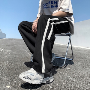 潮流休闲裤男士百搭抽绳卫裤长裤子百搭男K0338-P35图片