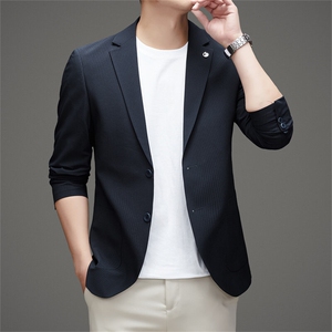 单西新款男装春秋薄款韩版休闲西服修身男士小西装MJ8666-P165图片