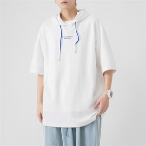 夏季新款潮牌时尚ins字母刺绣潮流男士短袖ZDL3208-P50，男装T恤，星座717