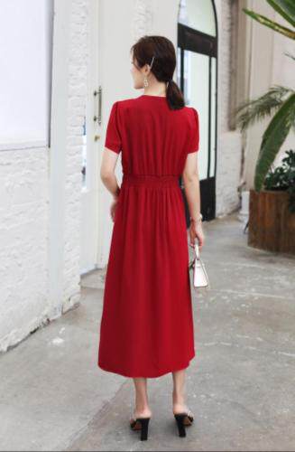 夏季新款连衣裙，女装连衣裙，艾伊贝雪