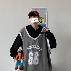 卫衣慵懒风春秋宽松bf韩版假两件上衣外套潮连帽XZ404-2-WY80，男装卫衣，星座409(原A307）