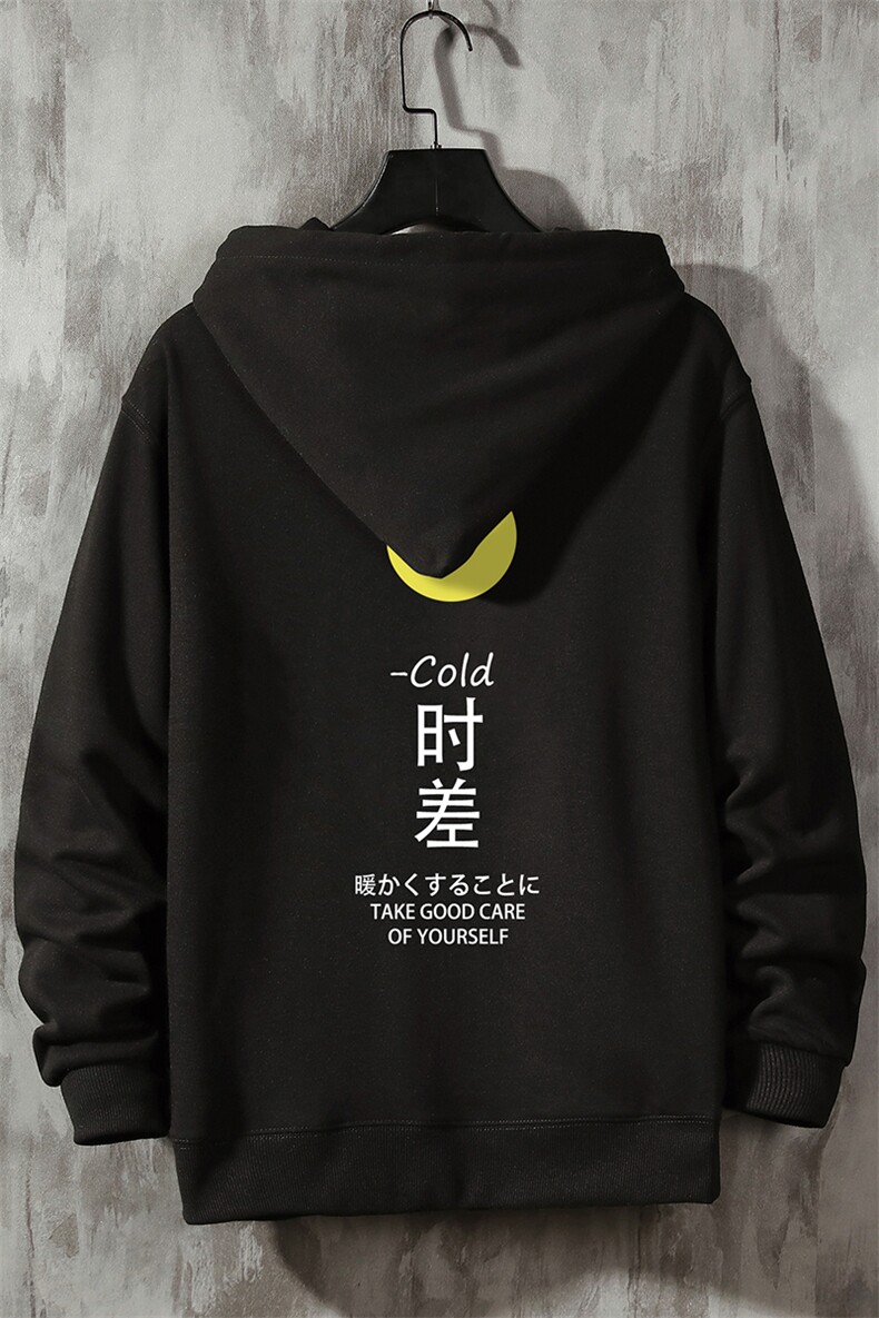 WY2047-P40纯连帽卫衣男大码运动帽衫宽松薄外套,男装卫衣,电商A040A