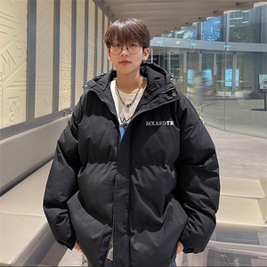 现货 抖音得物可供视频 三防加厚羽绒连帽棉衣外套面包棉服 85539图片