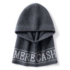 2025年秋季时尚百搭通勤通勤简约休闲羊绒一体帽，帽子，臻歆羊绒