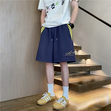 藏青黄条