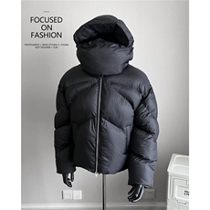 防风设计面包服夹棉连帽棉衣灰色25089/P188控228，男装棉衣，电商A242