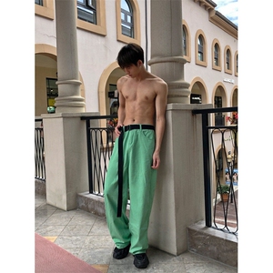 25年春季水洗高街vibe直筒宽松阔腿五色牛仔裤NZ2310-P55控78图片