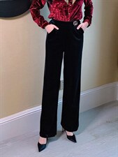 丝绒长裤，其它，西子靓影