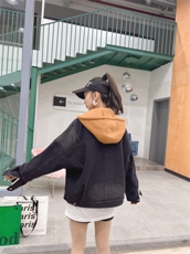 爆版冬款加厚牛仔外套帽子可拆卸，其它，金地雪