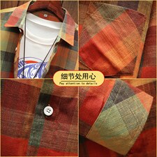 男潮流帅气外套时尚潮流ins大码宽松青少年男士休闲衬衫CS91-P35，男装衬衫，电商A128