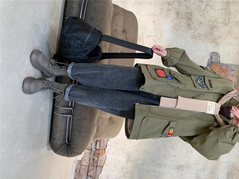 欧版休闲风衣，女装风衣，怪怪树