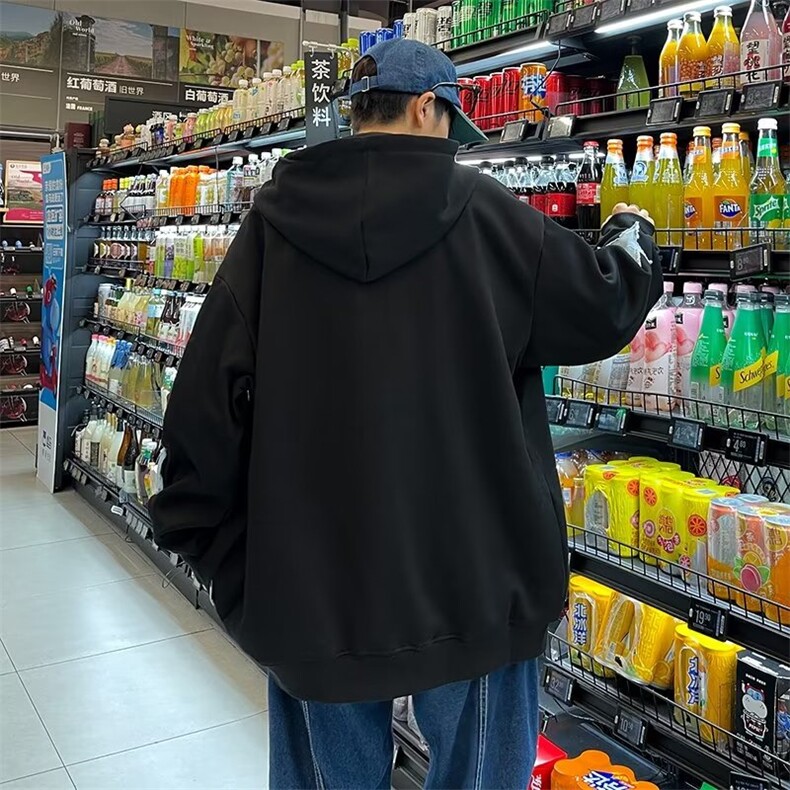 卫衣男潮ins港风潮流连帽Y231P50,男装卫衣,星座1116-2