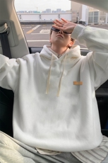 8XL连帽卫衣男大码胖子帽衫大号运动服WY2293-P35加绒款-P40，男装卫衣，电商A040