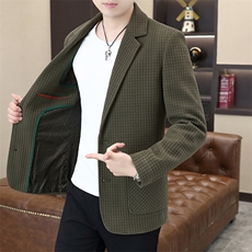 秋季新款男士高品质西装领简约百搭夹克外套上衣7901P110，男装夹克，电商B226