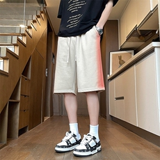 短裤男夏季新款港风宽松扎染五分裤DK2510-P32，男装牛仔裤，星座214-3