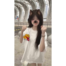 现货！！~BK913HH-特P36心情小狗刺绣魔术贴短袖T恤男女，男装T恤，星座1007（原301D）