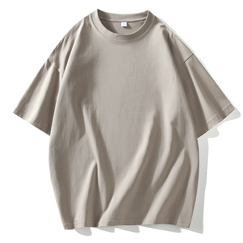 抖音品质190克宽松半袖潮流百搭T恤休闲衣服A146-190-P12-量大优,男装T恤,HDA146