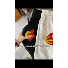 【现货】A785-P45控68美式刺绣休闲短裤运动五分裤，男装牛仔裤，电商B335