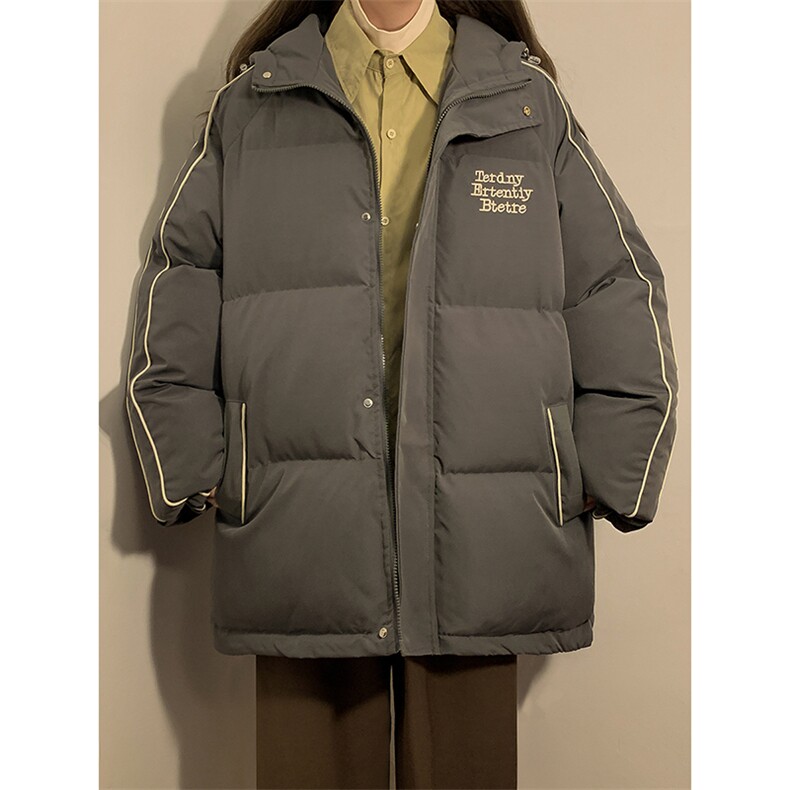 冬季宽松/连帽休闲外套潮加厚棉衣XZ102B-1M2683-P125,男装棉衣,星座102B-1