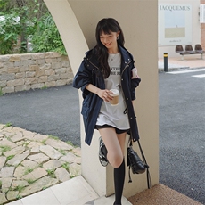 【新品现货】2022秋新款刺绣重工派克风衣251-606-P165-K228，女装风衣，浙宝189