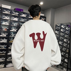 ！圆领卫衣港风长袖T恤男外套男WY126-P28，男装卫衣，电商B367