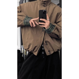 2025新款冬季棉服棉衣男生加厚保暖面包服运动休闲潮牌帅气外套图片