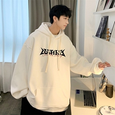 抖音得物供货可提供视频秋冬重磅美式宽松连帽卫衣DL2317，男装卫衣，电商A486