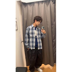 清爽衬衫，抖音得物现货，可送样A061-AC01128-特P40-网图，男装衬衫，电商A061