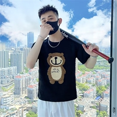 圆领熊熊短袖男夏季薄款新款内搭夏季打底衫T192，男装T恤，星座1116A-2（原606A-1）