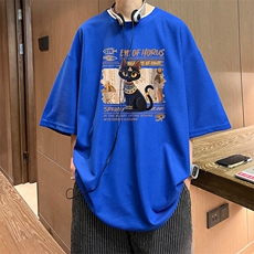 华夫格t恤男短袖男大码五分袖大皂风HT73429-P22，男装T恤，电商A040