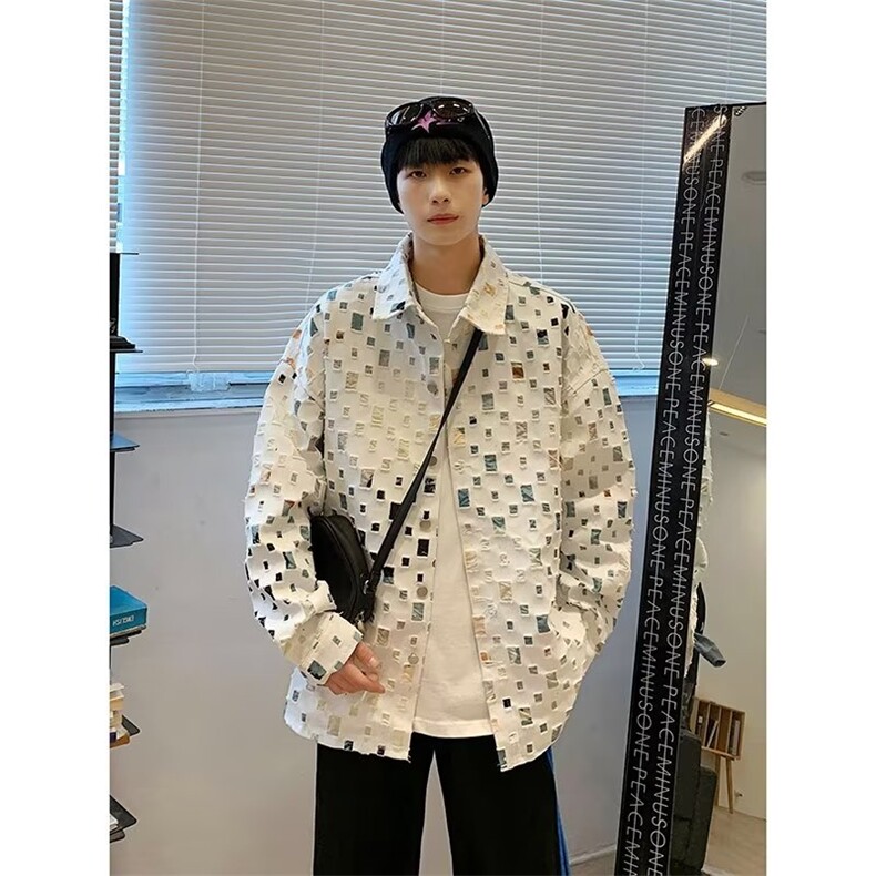 春季新款时尚夹克外套棒球服WT2341p75,男装夹克,星座1013