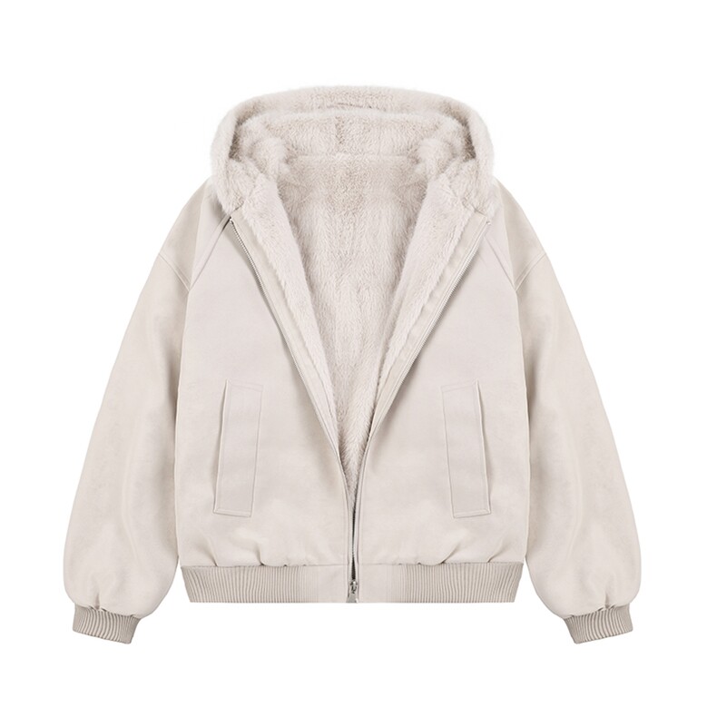 现货高品质美式高街冬季重磅座山雕大毛毛领pu皮棉衣男女加厚外套，男装皮衣，电商A486