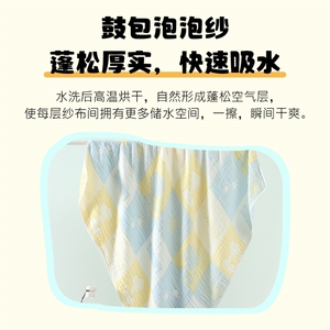 新款史努比正版授权六层绉布纱布盖毯图片