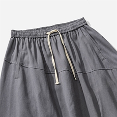 白底平铺春夏大码日系工装哈伦垮裤港风垮裤休闲裤男女K278/P60，男装休闲裤，钱塘713