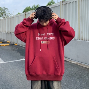 ！连帽圆领卫衣男装港风帽衫男 LM179-P35图片