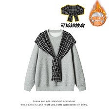 冬季新款面料A：51%棉，49%聚酯纤维W5423J加绒-特P55控108，男装卫衣，电商A001