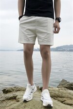 夏季主推纯色短裤男休闲纯棉水洗大码沙滩裤XZ310B-3-DK8888-P22，男装牛仔裤，星座310B-3
